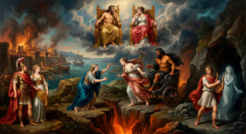 10 Casais Famosos da Mitologia Grega