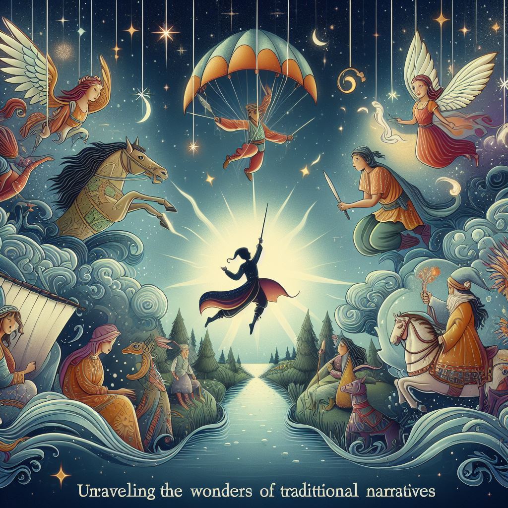 Desvendando as Maravilhas das Narrativas Tradicionais: Diferenças entre Mitologia, Lendas, Fábulas e Contos de Fadas que Encantam o Mundo