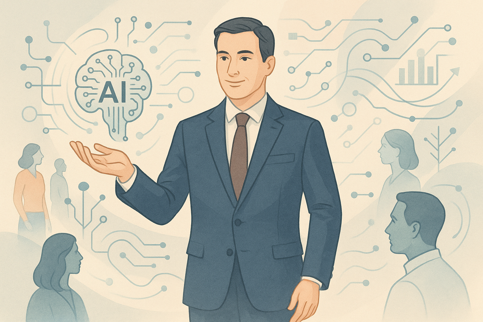 Liderança na Era da Inteligência Artificial: Como Conduzir Equipes com Clareza, Ética e Inovação