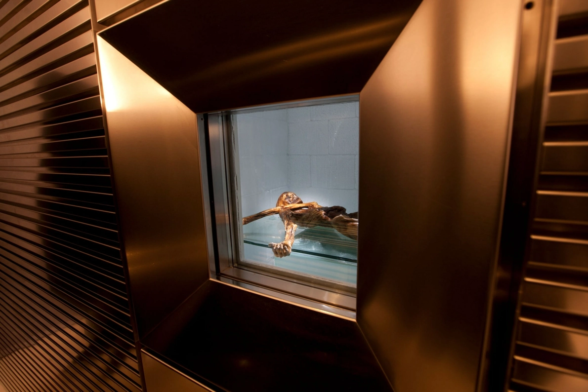 Ötzi - fonte: Natgeo – Robert Clark