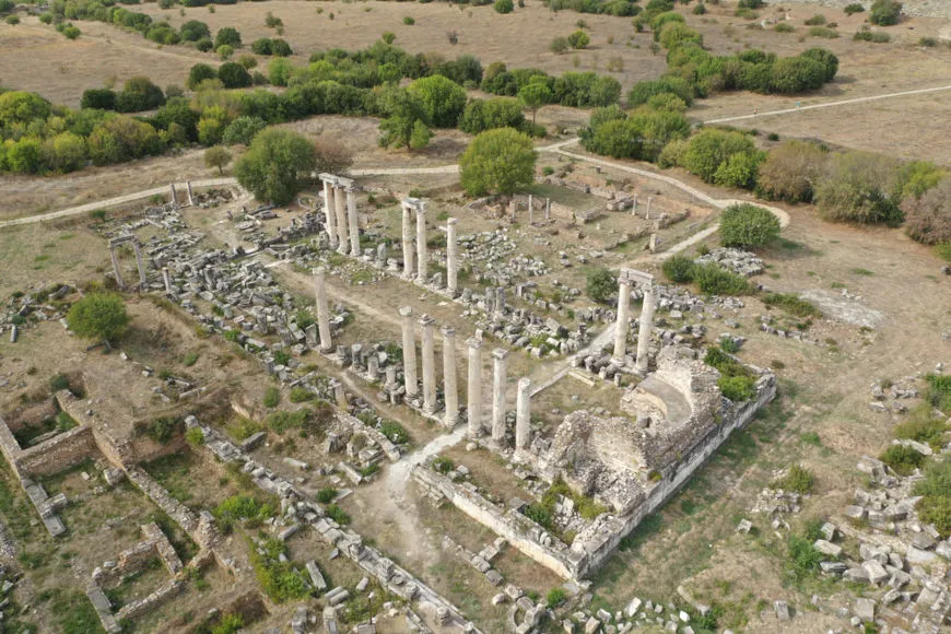 Ruínas do templo de Afrodite em Afrodísia